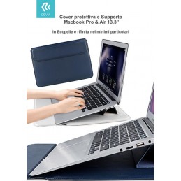 Cover protettiva per Macbook Pro e Air 13,3 2020 colore Blu
